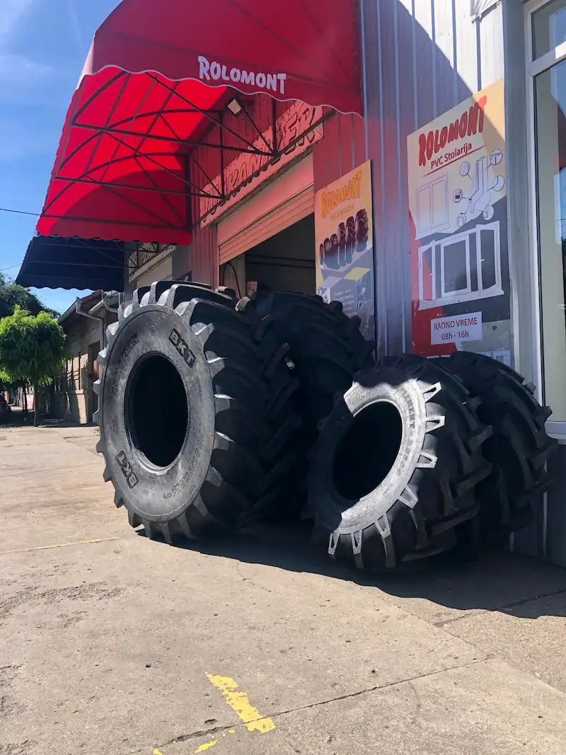 Traktorske gume u ponudi Rolomonta u Kikindi